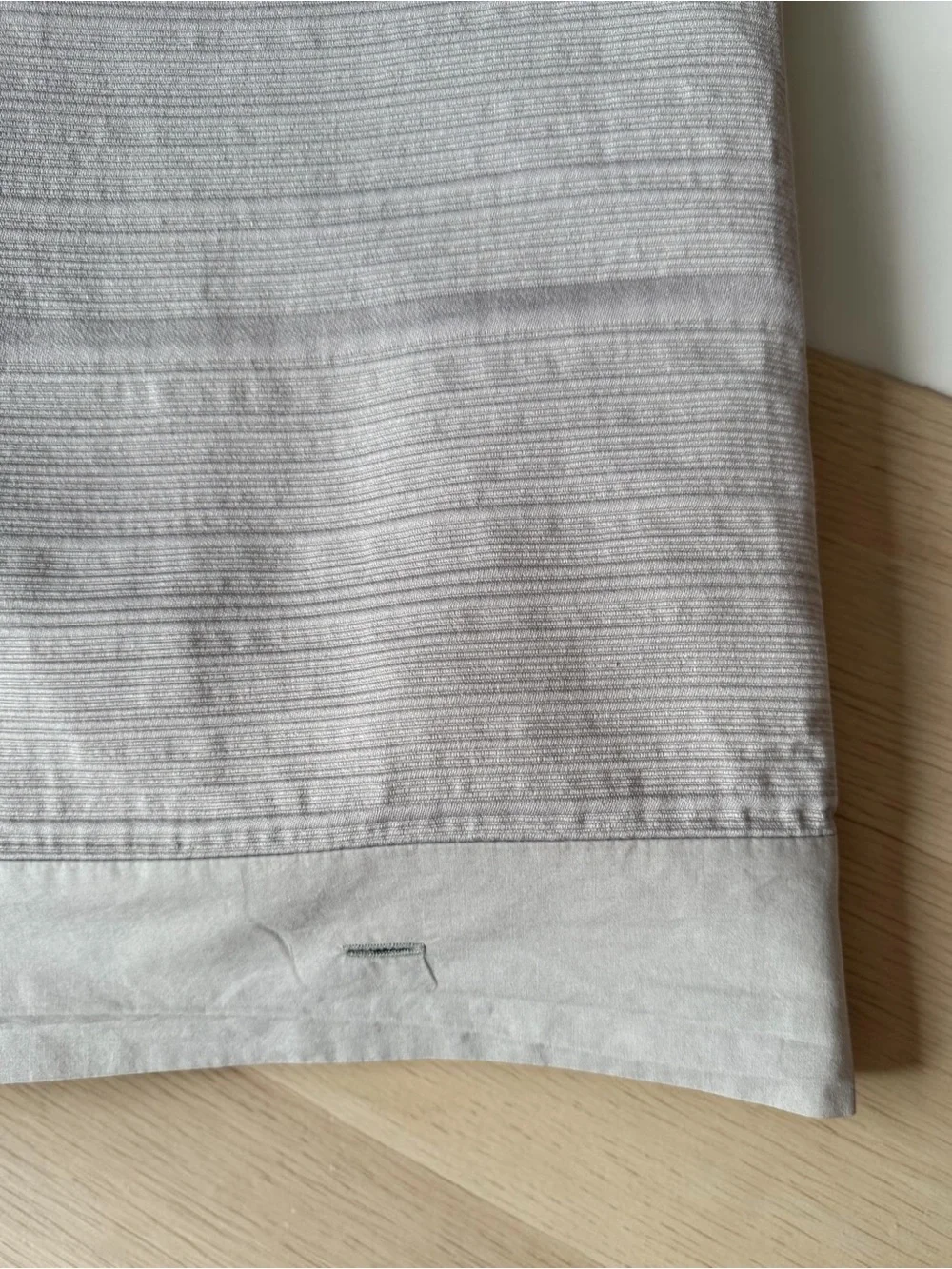 Neutral Duvet Cover - Light Gray